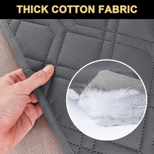 PrinceDeco waterproof dog blanket protecting a vehicle back seat during travel.