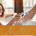 Pump dispenser shower gel with signature fragrance for spa-like experience