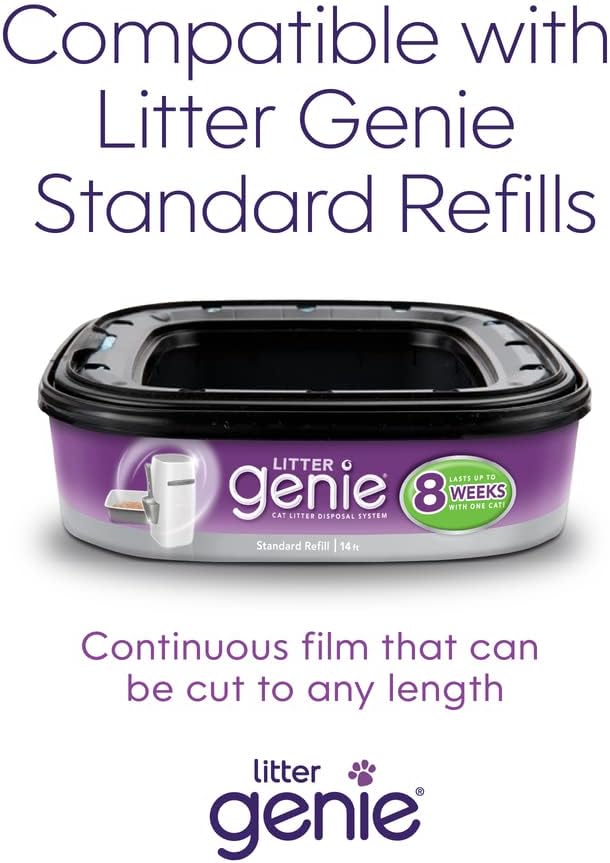 Demonstration of the three-step pull handle mechanism on Litter Genie