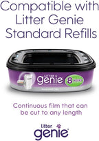 Demonstration of the three-step pull handle mechanism on Litter Genie