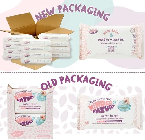 Jackson Reece unscented plastic free baby wipes open pack showing cloth texture