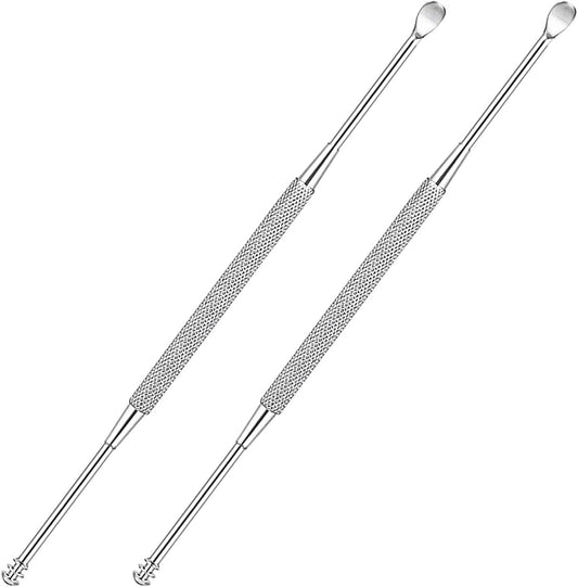LUXXII stainless steel ear spoon front view wax removal tool