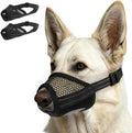 SeranPup 2 pack dog muzzle for large dogs front view