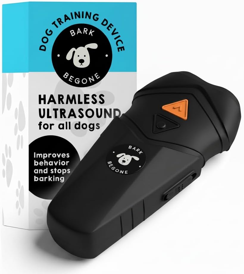 Ultrasonic Dog Bark Deterrent & Behavior Corrector - Stop Barking, Jumping, Aggression Without Yelling -Just Point & Press! Backed by Kevin Harrington from Shark Tank (Bark Begone Classic) - Image 11