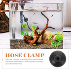 Pack of twenty Gatuida fish tank air line suction cups neatly arranged on a white background