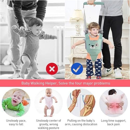 Happy Walk breathable baby walking helper back view