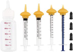 Mini Pet Feeding Bottle and Syringes with Nipples for Small Cat Dog Animals,Kittens, Puppies, Rabbits, Small Animals, Squirrel (Model 5) - Image 10