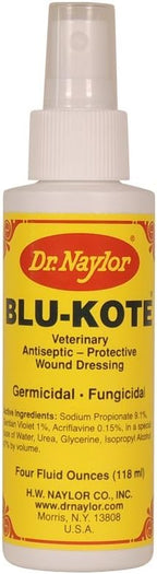 H.W. Naylor Dr. Naylor Blu-Kote Pump Spray front view bottle