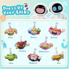 ENERGIZE LAB Eiliko Aquamarine - Your Tiny AI Charm Robot That Matches Every Daily Outfit, Fun Electronic Pendant Toys, for Couples and Best Friends. - Image 6