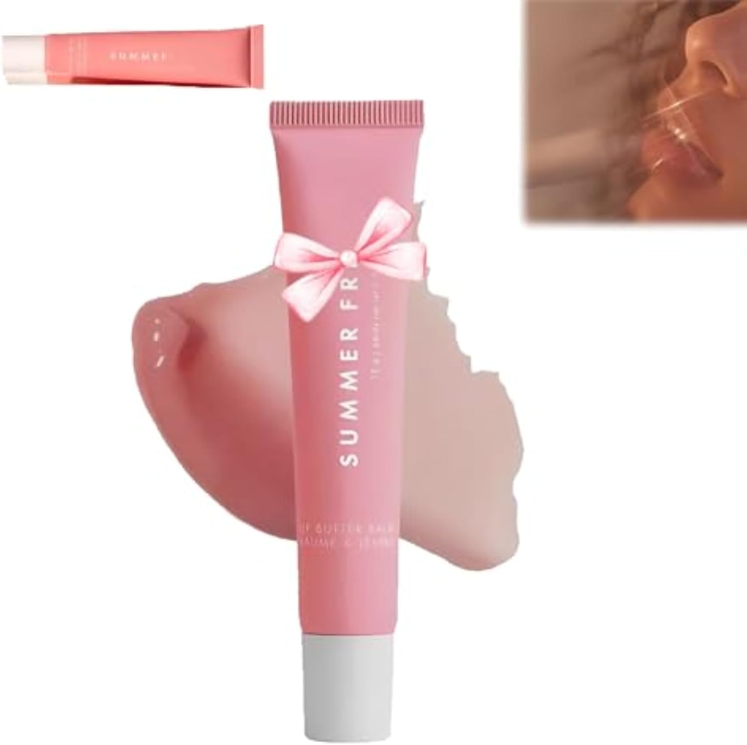 Summer Fridays Lip Butter Balm Pink Sugar front view
