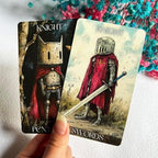 Two-piece storage box for Jrskvaro Daydream tarot deck