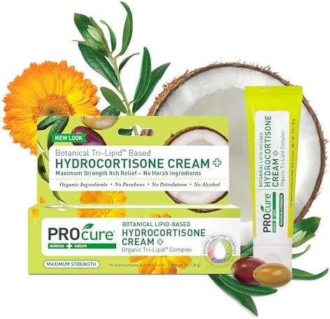 PROcure skincare topical cream for redness and rash relief on sensitive skin