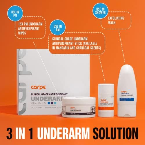Carpe Clinical Grade Antiperspirant Stick fresh linen scent