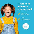 Non-toxic tea tree oil lice maintenance shampoo bottle for kids and adults.