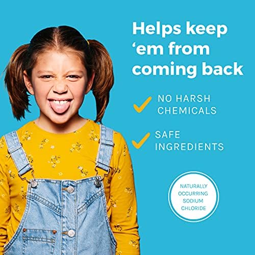 Non-toxic tea tree oil lice maintenance shampoo bottle for kids and adults.