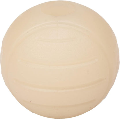 Close up of Amazon Basics dog toy ball safety air vent