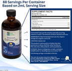 Green Pasture cod liver oil nutrition label details