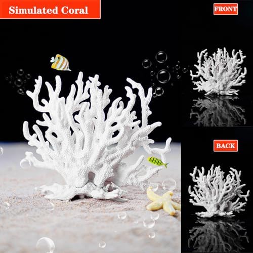 Besimple small plastic aquarium plant ornament close up