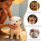 Xixisusu 2 in 1 indoor cat shampoo bottle highlighting new arrival sticker.