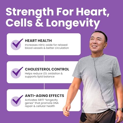 Close up of Luma Nutrition 98 percent trans-resveratrol label