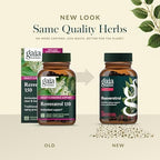 Gaia Herbs Resveratrol authentic USA import packaging view