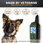 Invirox waterproof dog collar receiver unit side profile