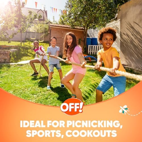 Close up of the SheerMist spray pump on the unscented OFF! mosquito repellent bottle