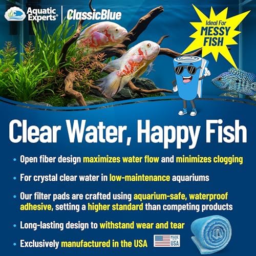Aquatic Experts filter pad cut to size demonstration