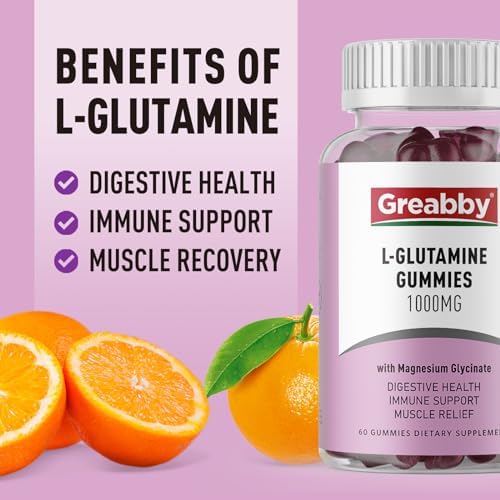 Greabby L Glutamine immune support gummy texture