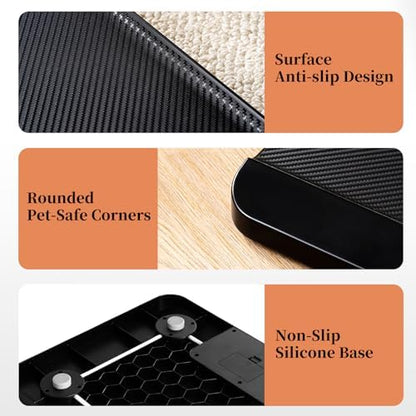 YauYik high precision puppy scale highlighting the anti slip texture surface.