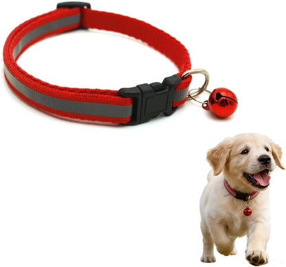 ONEFOJOJO premium tiny pet collar laid flat showing total adjustable length