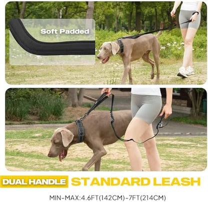 Fida dual padded handles close up showing the ergonomic traffic control grip