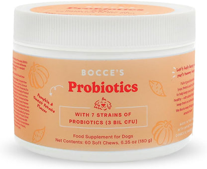Bocce's Bakery Calming Supplement for Dogs, Daily Chews Made in The USA with Chamomile, Lemon Balm, L-Theanine & Melatonin, Supports Stress, Banana & Honey, 60 ct - Image 9