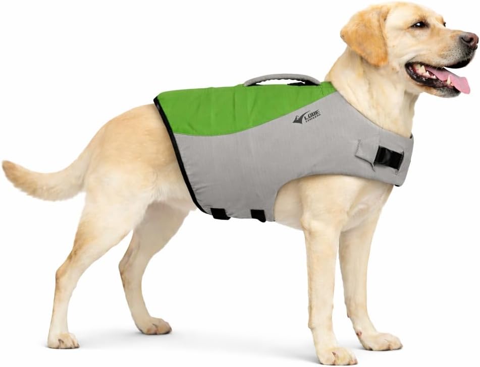Dog Life Jacket, Sport Style Dog Float Coat with Excellent Buoyancy, Stylish Dog Swimming Safety Vest with Rescue Handle for Small Medium Large Dogs Orange-Red XL - Image 13