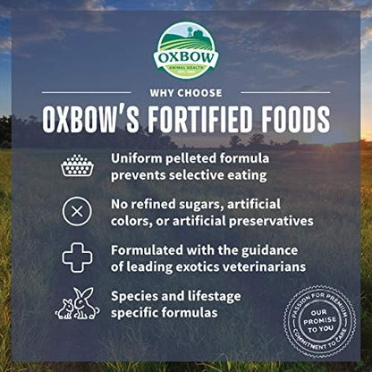 Oxbow high fiber timothy orchard and oat hay pellets