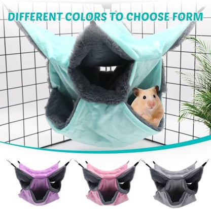 LYART exotic pet hammock showing the distinct three tier resting platforms