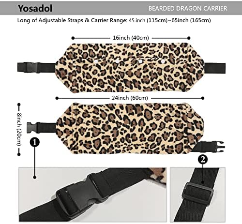 Adjustable leather harness for small lizard walking