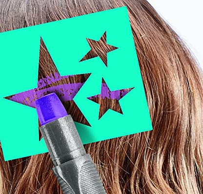 Shimmer 'n Sparkle shimmer spray and adhesive hair gems included in the glitter and glam set