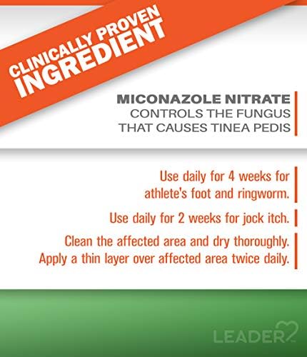 Imported Leader 2.5 Ounce antifungal powder for skin folds.