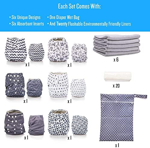 Simple Being reusable cloth diaper snap rows detail