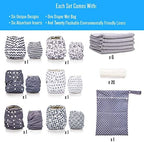 Simple Being reusable cloth diaper snap rows detail