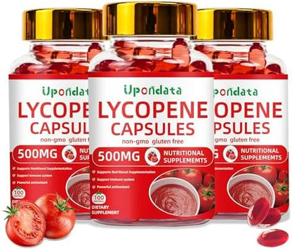 Nutritional facts panel of the 500mg natural organic complex formula capsules.