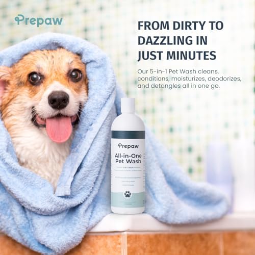 Honest Paws authentic imported USA pet grooming wash bottle close up view