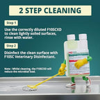 F10 SCXD cleaner in pet kennel environment