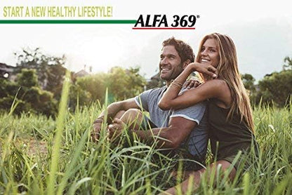 Authentic USA imported Alfa Vitamins 100 softgels container highlighting dietary supplement features.
