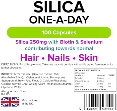 Lindens hair and nail health capsules in foil-fresh pouch