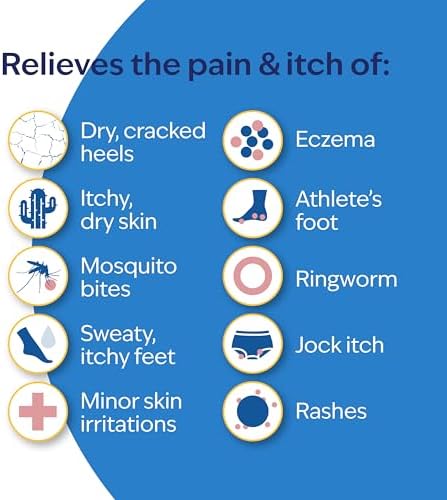 Topical analgesic Blue Star ointment for athlete's foot and jock itch treatment.