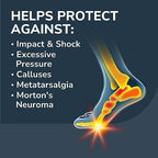 Packaging of Dr. Scholl's pain relief orthotics for ball of foot pain.