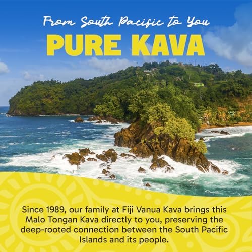 Imported Fiji Vanua Kava plant based powder for relaxation