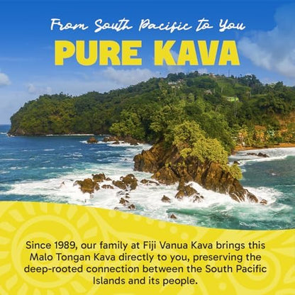 Imported Fiji Vanua Kava plant based powder for relaxation